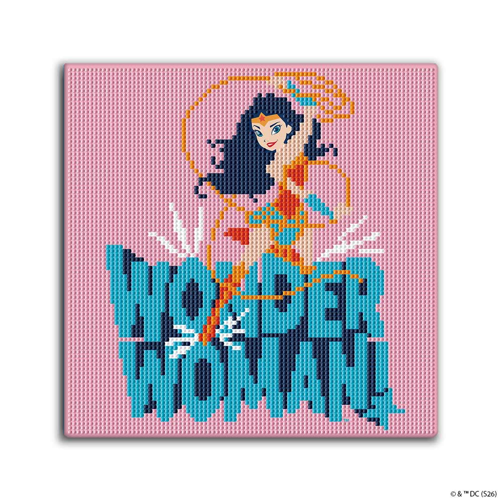 Diamond Painting Kits 9.8" x 9.8" | 25cm x 25cm Wonder Woman - Diamond Painting Kit