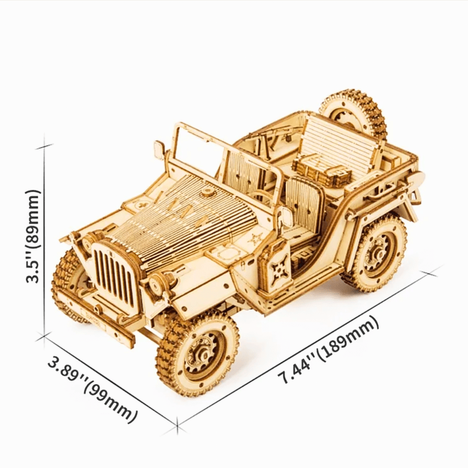 3D Puzzle Army Jeep 3D Puzzle Army Jeep Scale Model 3D Puzzle