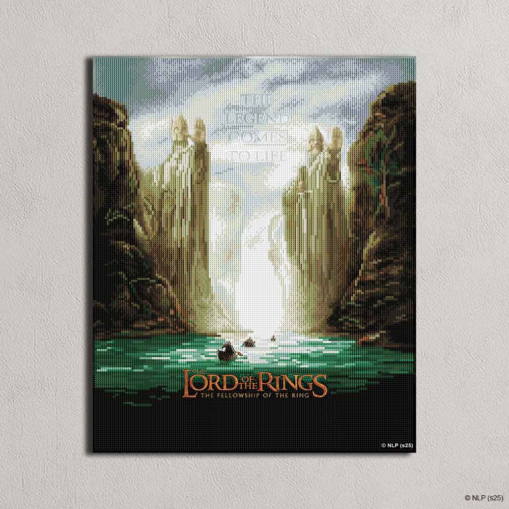 Bramy Argonath - zestaw do malowania diamentami