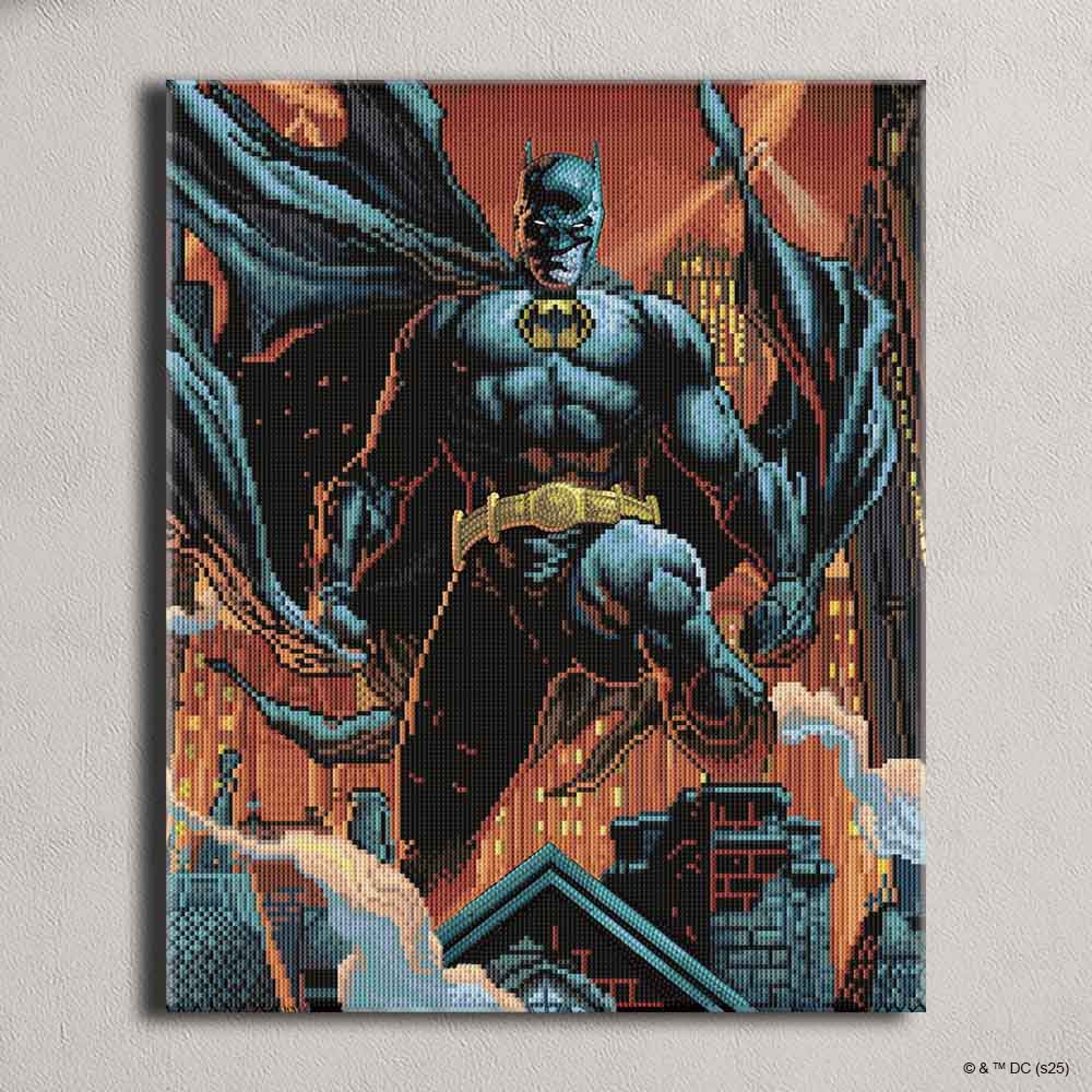 Batman Strażnik Gotham - zestaw do malowania diamentami