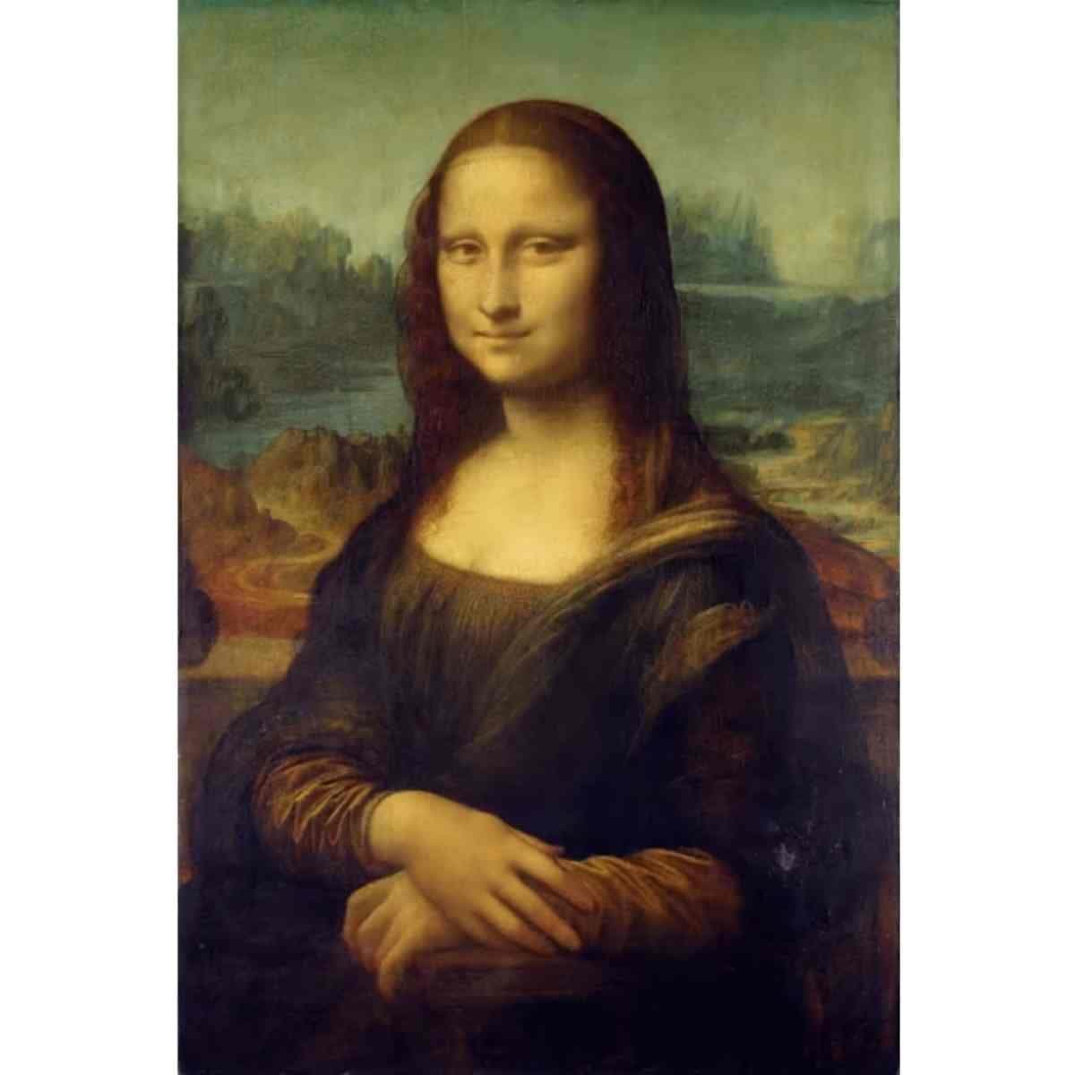 A3/Hard Mona Lisa - Jigsaw Puzzle