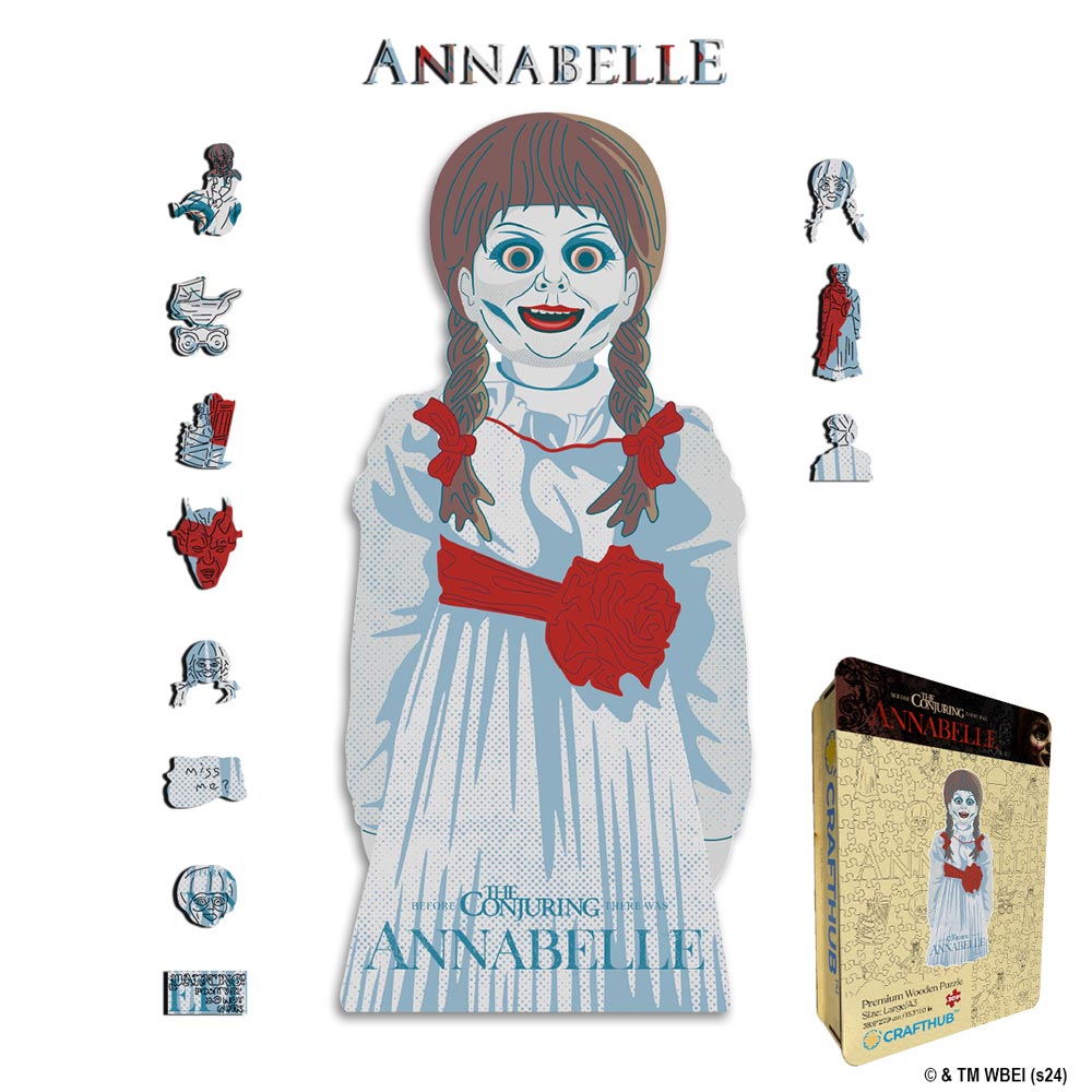 Annabelle - drewniana układanka