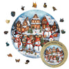 Animal Jigsaw Puzzle > Wooden Jigsaw Puzzle > Jigsaw Puzzle Snowmen - Jigsaw Puzzle