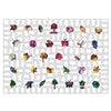 Animal Jigsaw Puzzle > Wooden Jigsaw Puzzle > Jigsaw Puzzle Stained Glass Flowers - Jigsaw Puzzle