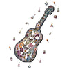 Animal Jigsaw Puzzle > Wooden Jigsaw Puzzle > Jigsaw Puzzle Guitar - Jigsaw Puzzle