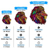 Animal Jigsaw Puzzle > Wooden Jigsaw Puzzle > Jigsaw Puzzle Majestic Lion - Jigsaw Puzzle