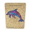 Animal Jigsaw Puzzle > Wooden Jigsaw Puzzle > Jigsaw Puzzle A3+Drewniane pudełko Dolfin - Jigsaw Puzzle