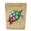 Animal Jigsaw Puzzle > Wooden Jigsaw Puzzle > Jigsaw Puzzle A3+Drewniane pudełko Colorful Turtle - Jigsaw Puzzle